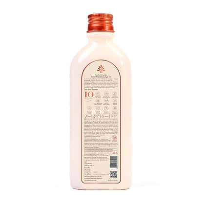 Baby Forest Nanhi Champi Baby Hair Oil | With 10 Ayurvedic Herbs & Oils Including Argan, Fenugreek & Bhringraj | Natural Hair Growth Oil for Babies | Derma Safe, Vegan, Cruelty-Free | 200ml