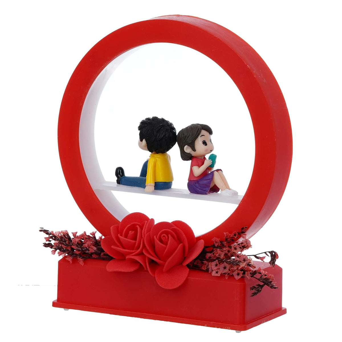 eCraftIndia Red Man Proposing Light Showpiece