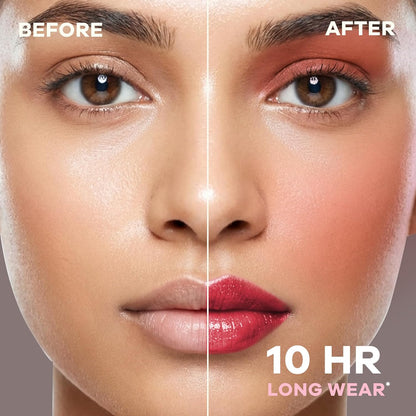 Earth Rhythm Lip & Cheek Tint – 10 Hour Wear, 100% Plant-Based Pigments, No Silicones, No Mineral Oil - Brandy