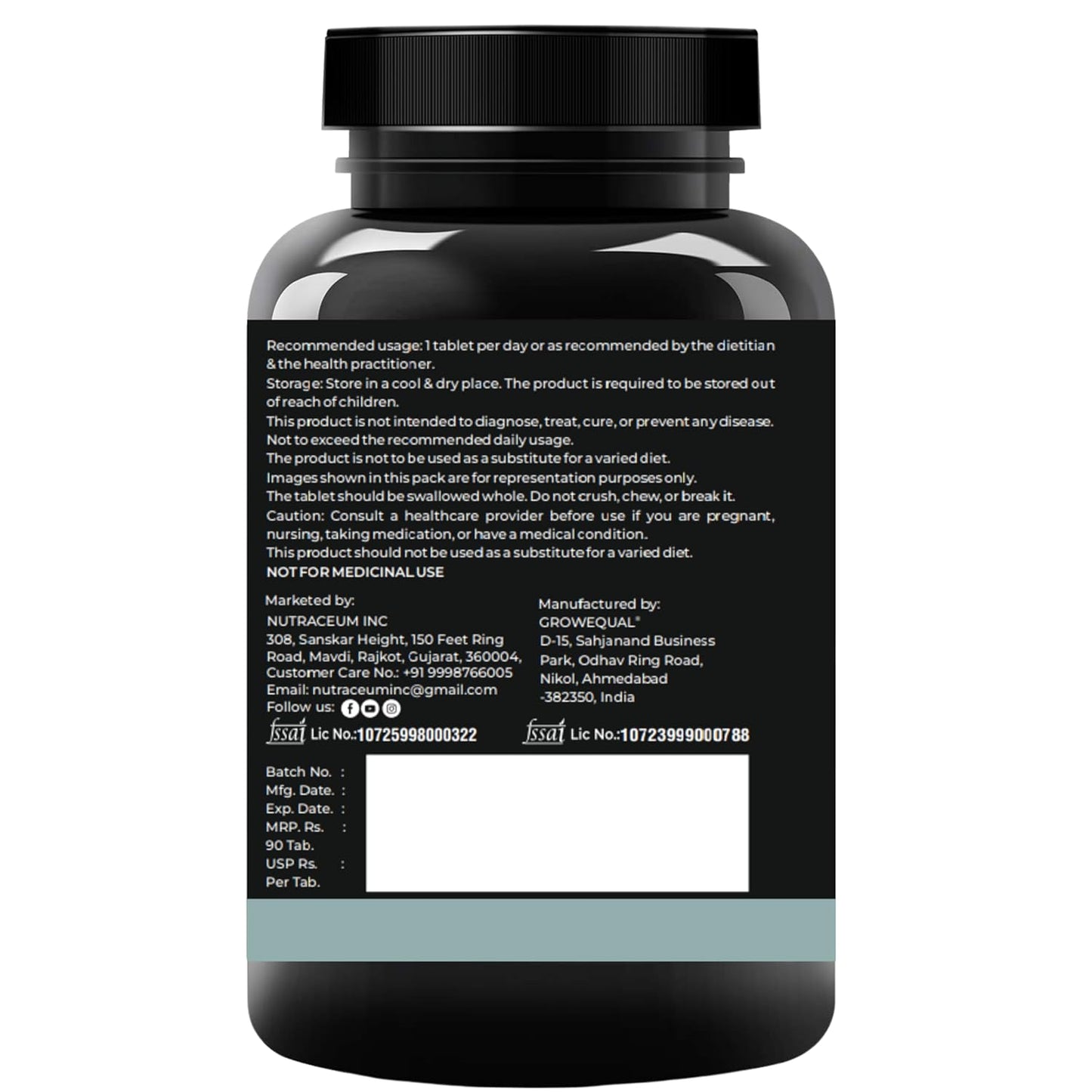 Nutrasium Nitric Oxide Supplement For Man | 2250 mg L-Arginine, 750 mg L-Citrulline with Chromium Picolinate For Supports Nitric Oxide Level, Improve Muscle Pump & Blood Flow, Boost Endurance, Stamina & Performance | 90 veg Tablets.