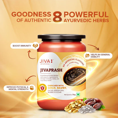 Jiva Jivaprash Goodness of Ayurveda | 100% Pure & Natural & Rich in Vitamin-C -1kg