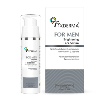 Fixderma Brightening Face Serum for Men |Vitamin C & Alpha Arbutin Serum- 30ml