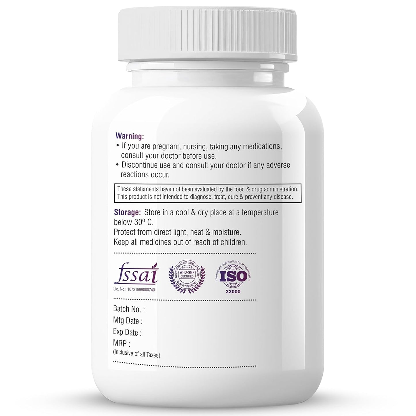 Biotrex Nutraceuticals Betaine HCL 650mg with Pepsin | Enzyme Support | Gut Health | Water Balance | Supports Nutrient Absorption & Reduces Fat | 60 Veg Capsules