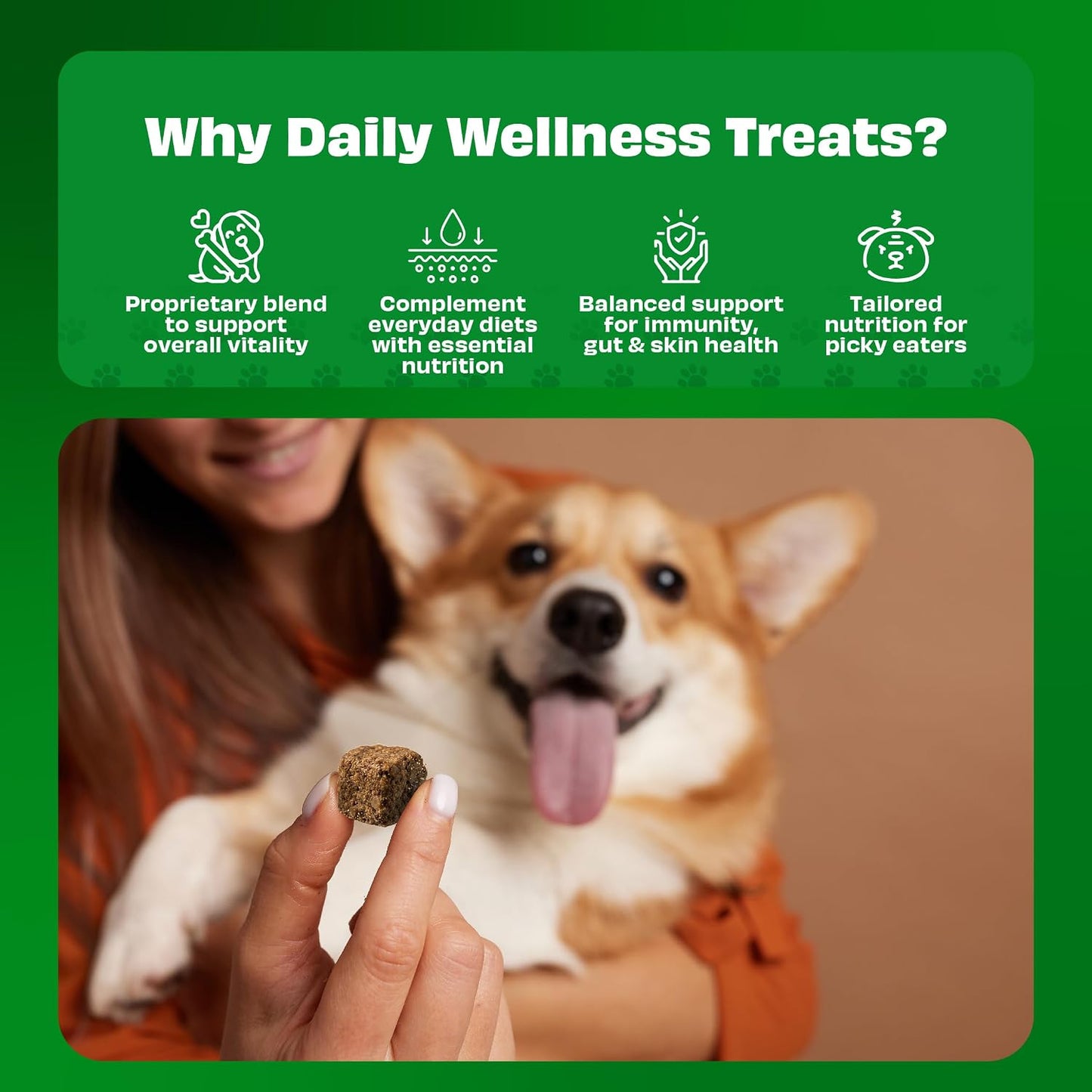 Pawfect Nature's Feast Freeze-Dried Goat Meat Treats for Dogs- 100% Natural- Hypoallergenic- Easily Digestible- Grain-Free- Multifunctional- High Protein-Low Fat Training Treats(50g/1.76oz)