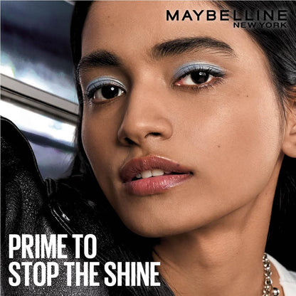 Maybelline New York Shine Stopper Primer | 3-in-1 Serum Primer for Oily Skin to Prime, Mattify, Hydrate with LHA & Salicylic Acid, 10ml