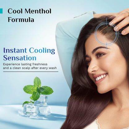 Pilgrim Australian Tea Tree & Salicylic Acid Anti-Dandruff Shampoo with Cool Menthol | Up to 100% Dandruff Reduction*| Soothes Itchy Scalp | Non-Drying Formula | All Hair Types | For Men & Women (200ml)