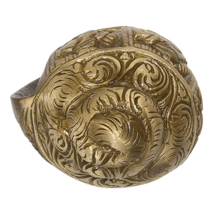 Brass Auspicious Lord Ganesha Shankh (BGO905)