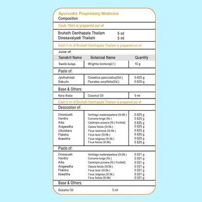 BBETTER Psoria Tejas - Oil for Skin Health Management | Steroid-Free Formula for Dry Itchy and Flaky Skin Helps Soothe Irritation Redness & Promote Hydration | Made by age old Ayurveda