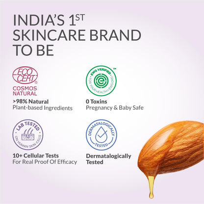 AreoVeda Deep Moisturising Baby Cream (50gm) | 72Hrs Hydration | Suitable for Baby's Dry Skin | With Shea Butter & Saffron Extract | Non-Sticky | For 0-5 Years | Ecocert Certified, EWG Verified