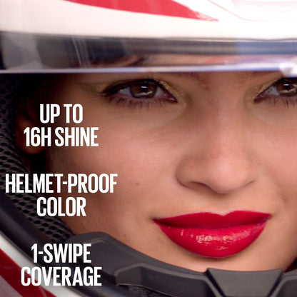 Maybelline Super Stay Vinyl Ink High Shine Racing Liquid Lipstick, Engine | 4.2ml