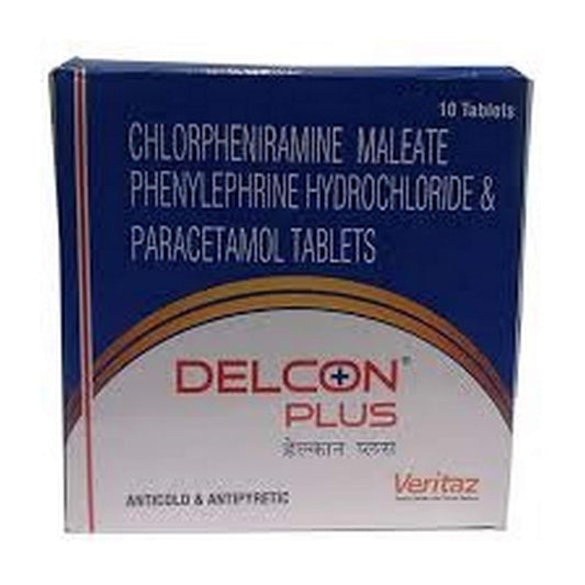 Delcon Plus - Strip of 10 Tablets