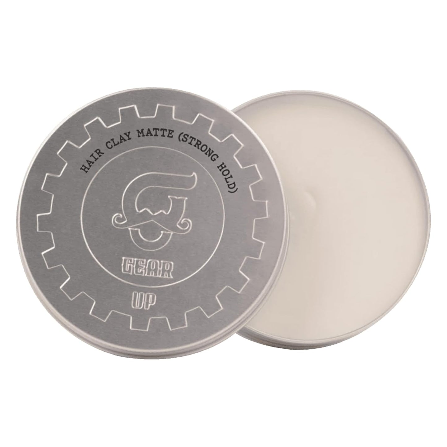 Beauty Garage Gear Up Matte Strong Hold Hair Clay Firm Grip | All-Day Definition, 100g