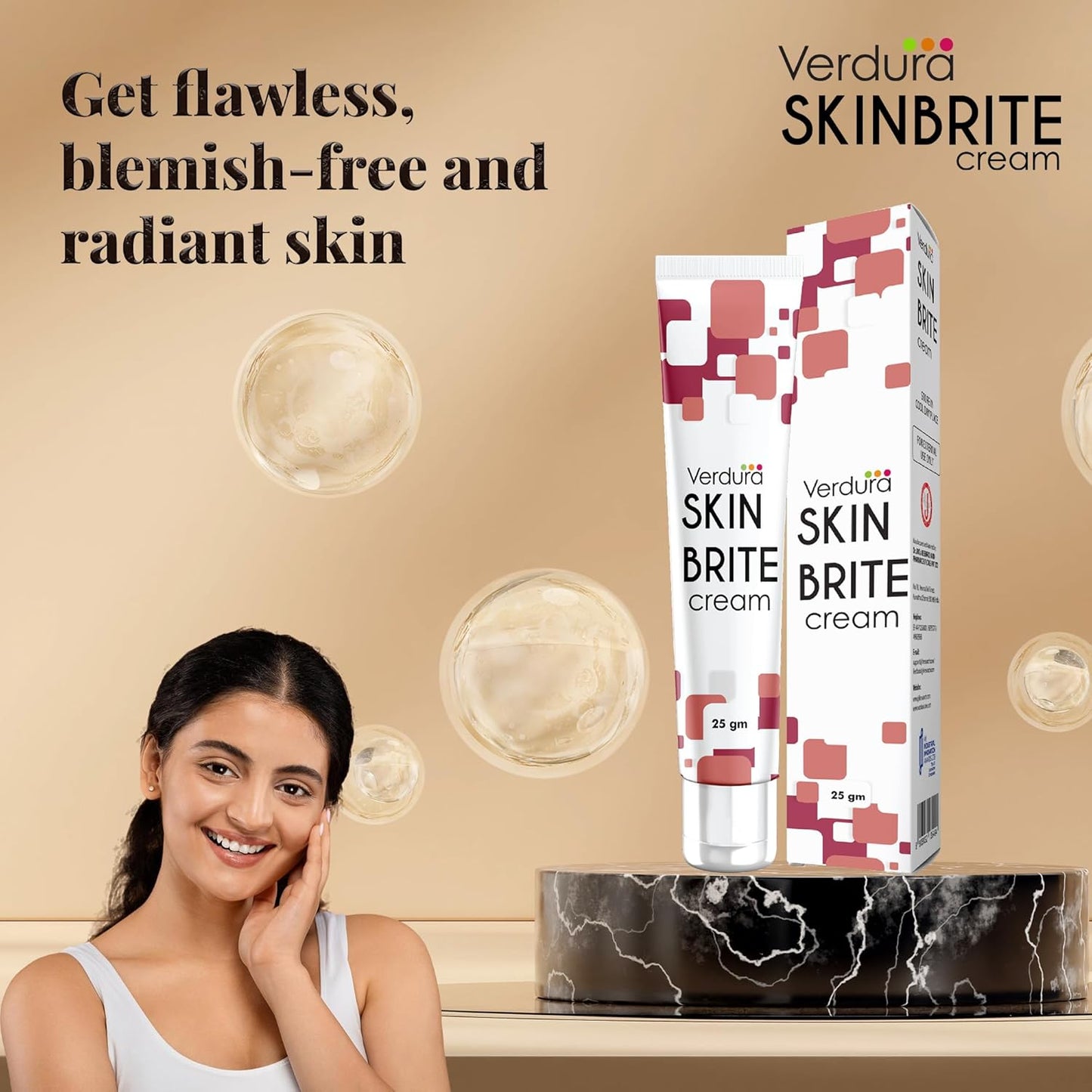 Verdura skinbrite cream 25 gm