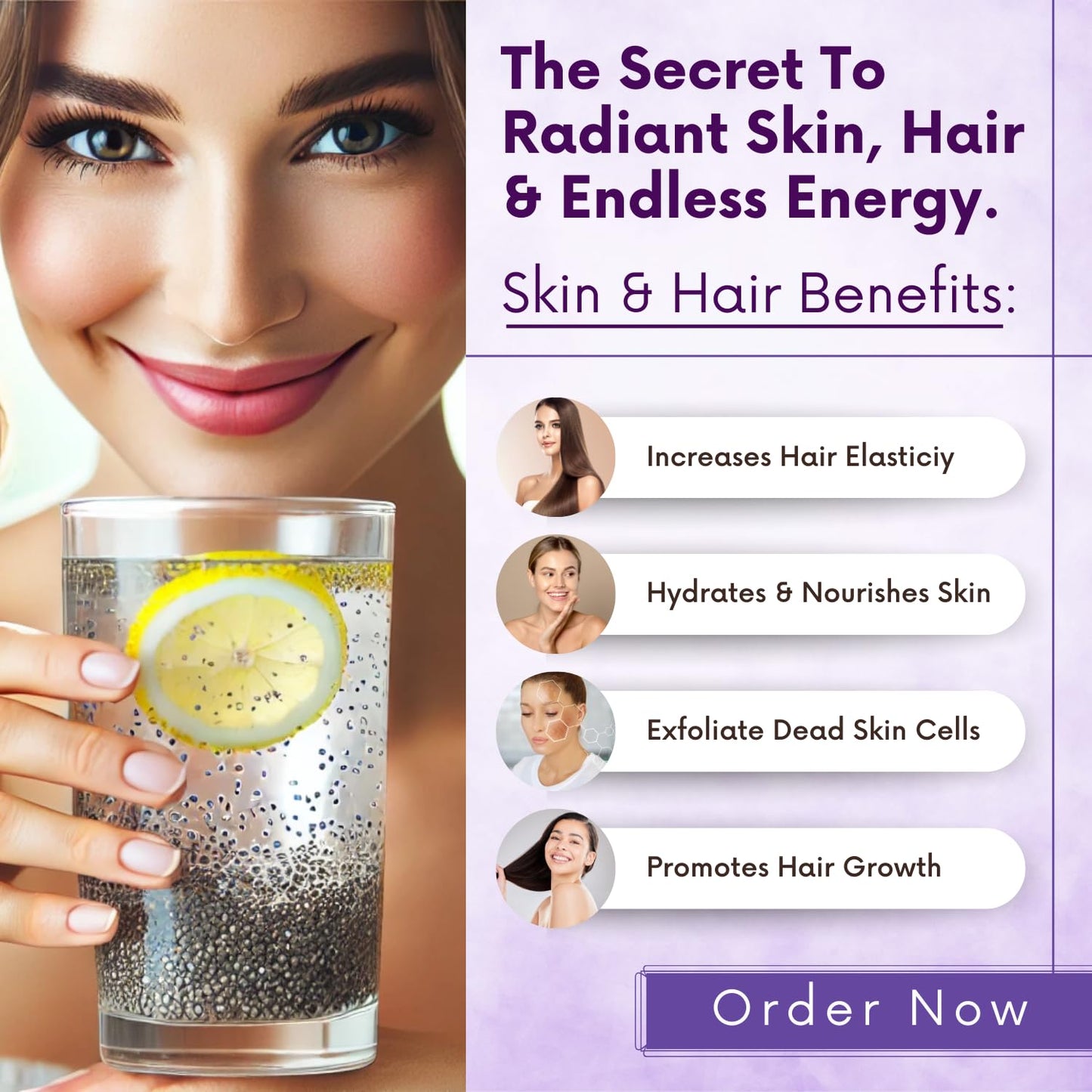 Bliss of Earth Chia Seeds 250 gm | Raw Superfood with Omega & Fiber | Natural Chia Seeds for Daily Nutrition & Wellness Support