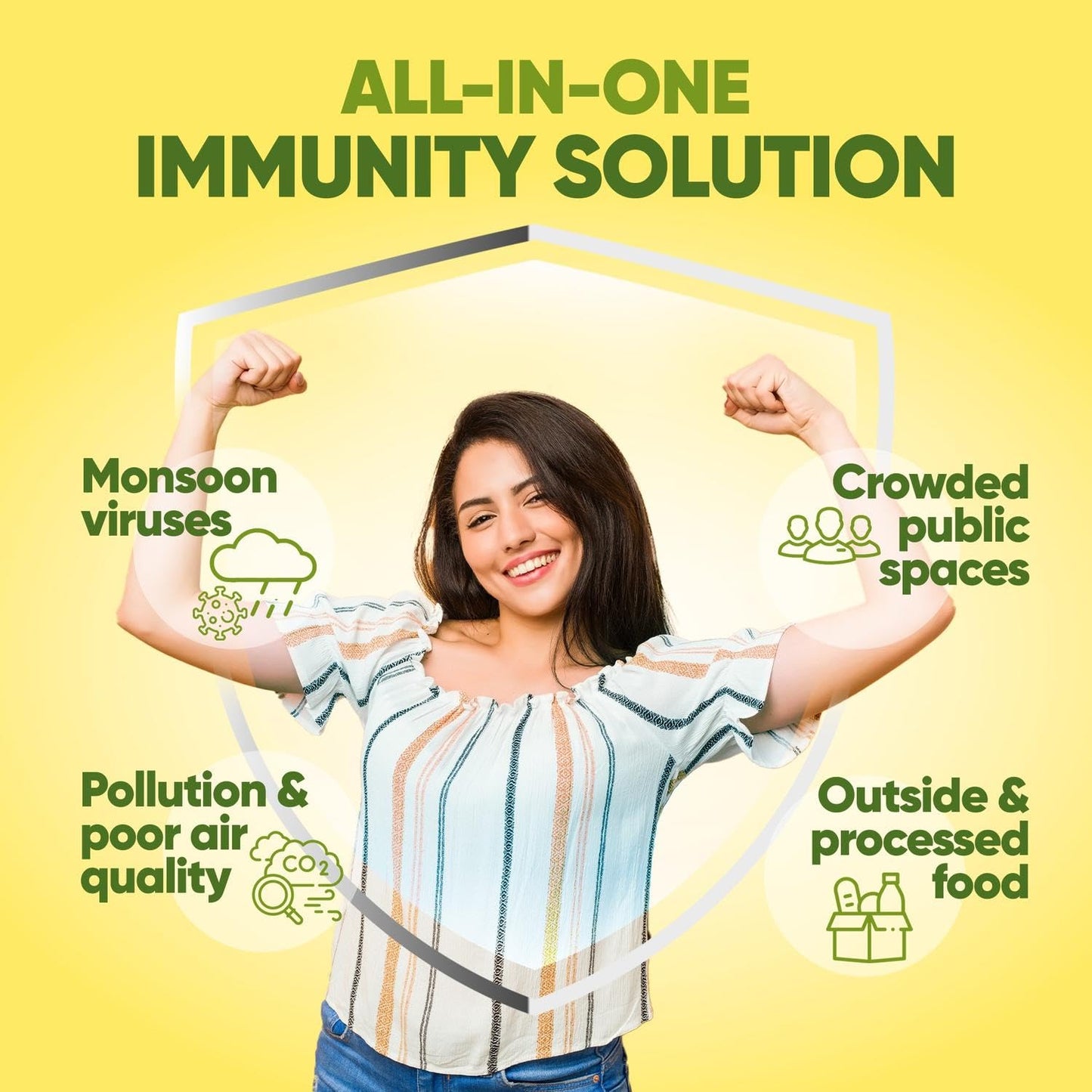 Dr. Vaidya's Immuni Charge Effervescent | No Added Sugar | Boosts Immunity With Vitamin C, Amla & Zinc | Lemon Flavour | (15 Tablets Each)