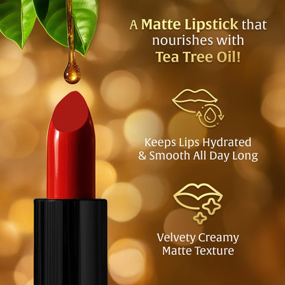 FACES CANADA Comfy Matte Wow Bullet Lipstick - Berry Soufflé (Pink) 4.2g | Smooth Matte Finish | Highly Pigmented | Long Lasting | Super Hydrating | Glides Effortlessly | One Swipe Application | Non Drying | No Cracking