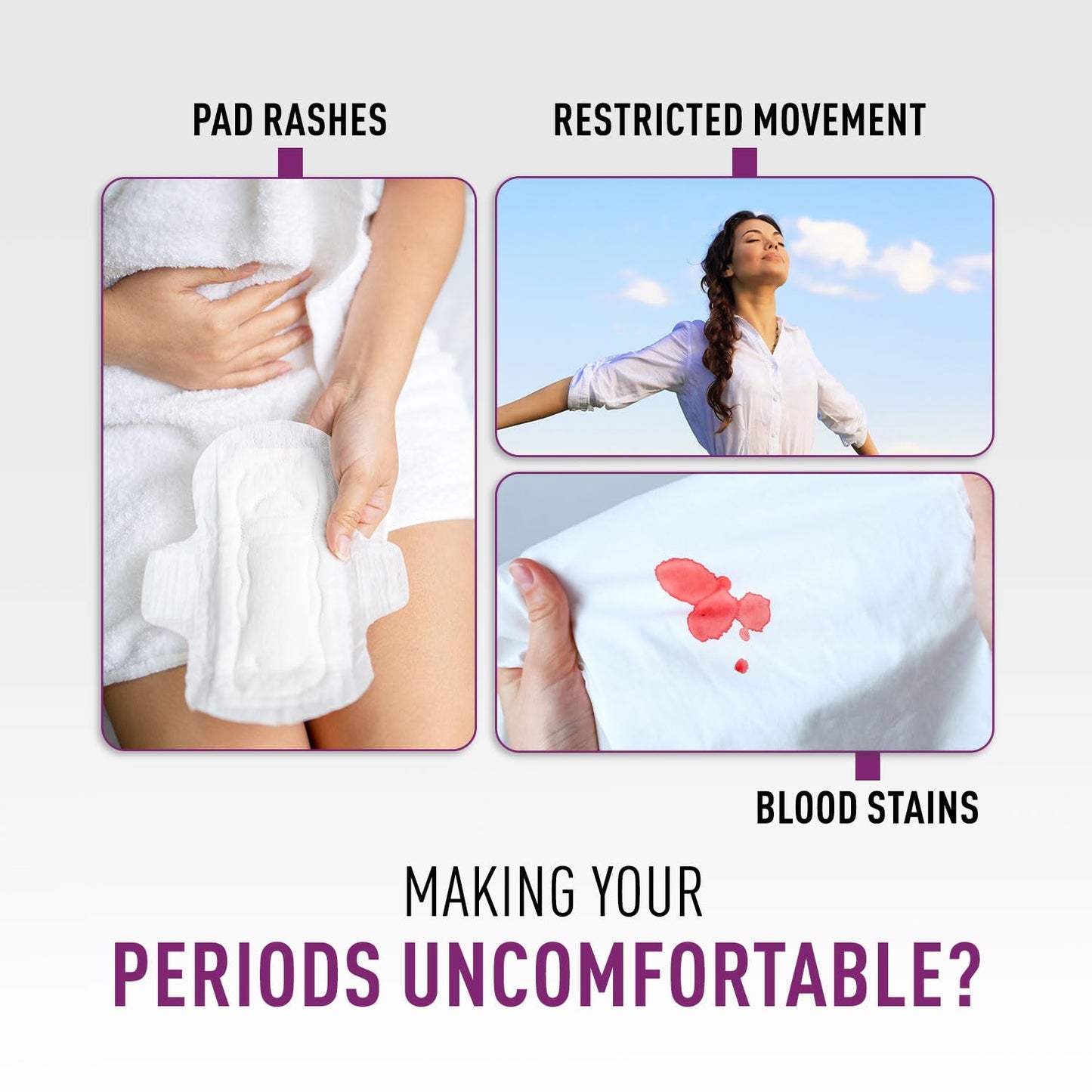 Sirona Disposable Period Panties for Women | L – XL | 360° Sanitary Protection for Heavy Flow & Sirona Period Made Easy Tampons - 20 Piece | For Heavy Flow