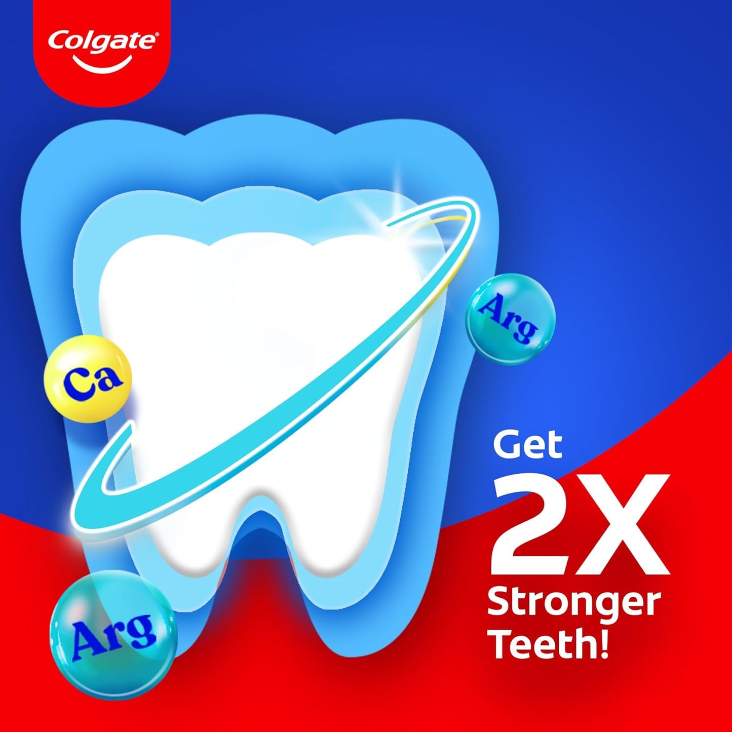 Colgate Strong Teeth Anticavity Toothpaste - 800g (200g*4) (Pack of 2)