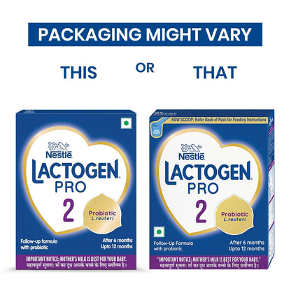 Lactogen Pro 2 Powder, Follow-Up Formula With Probiotic, After 6 Months Up To 12 Months, Bag-In-Box Pack, 400g.