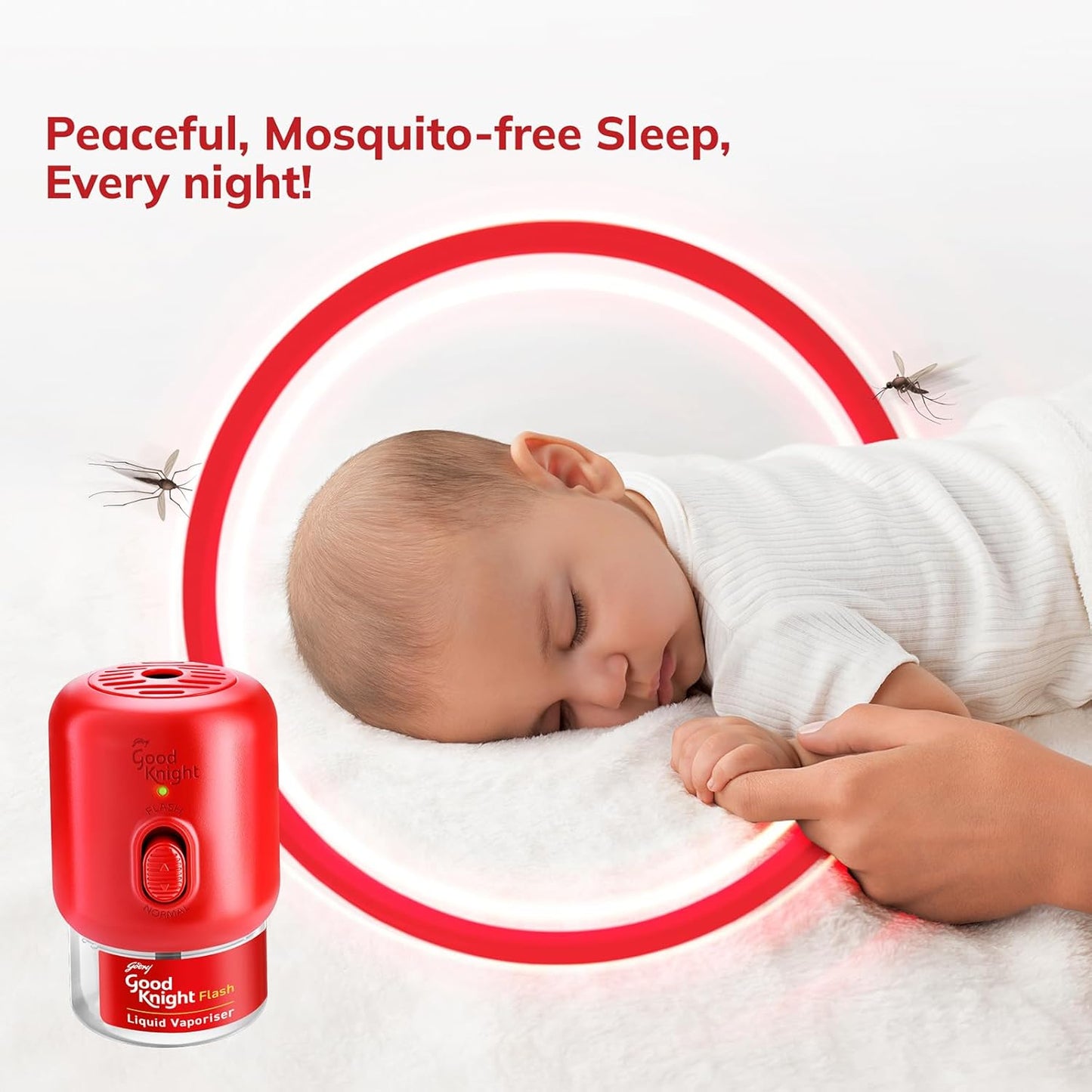 Good Knight Flash Liquid Vaporiser | Pack Of 4 (45ml Each) | Lavender Fragrance | 2x Faster Than Before | Mosquito Repellent Refill | India s Most Powerful Liquid Vaporizer