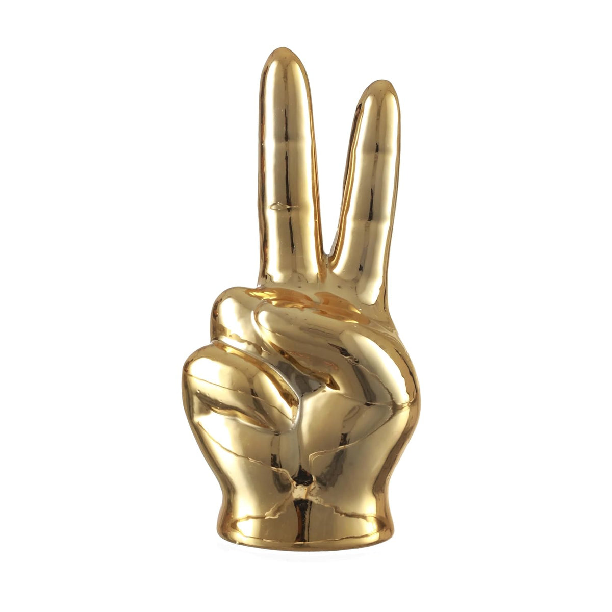 Set Of 3 Hand Sign Fantasy Showpiece Statue Collectible Figurines(Multi,Ceramic)Decorative Items For Home Decor Living Room Bedroom Wall Shelf Office Table Top Decoration Gifting
