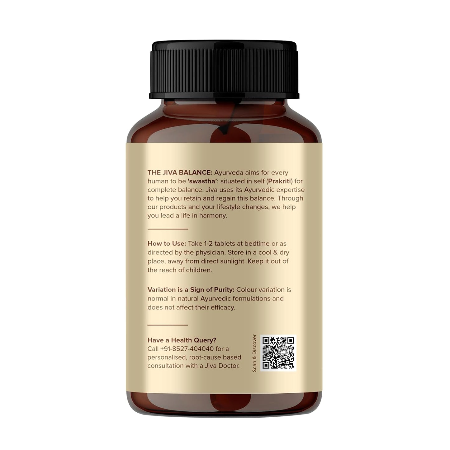 Jiva Ayurveda Sleep Well Plus Tablet -120 Tablets