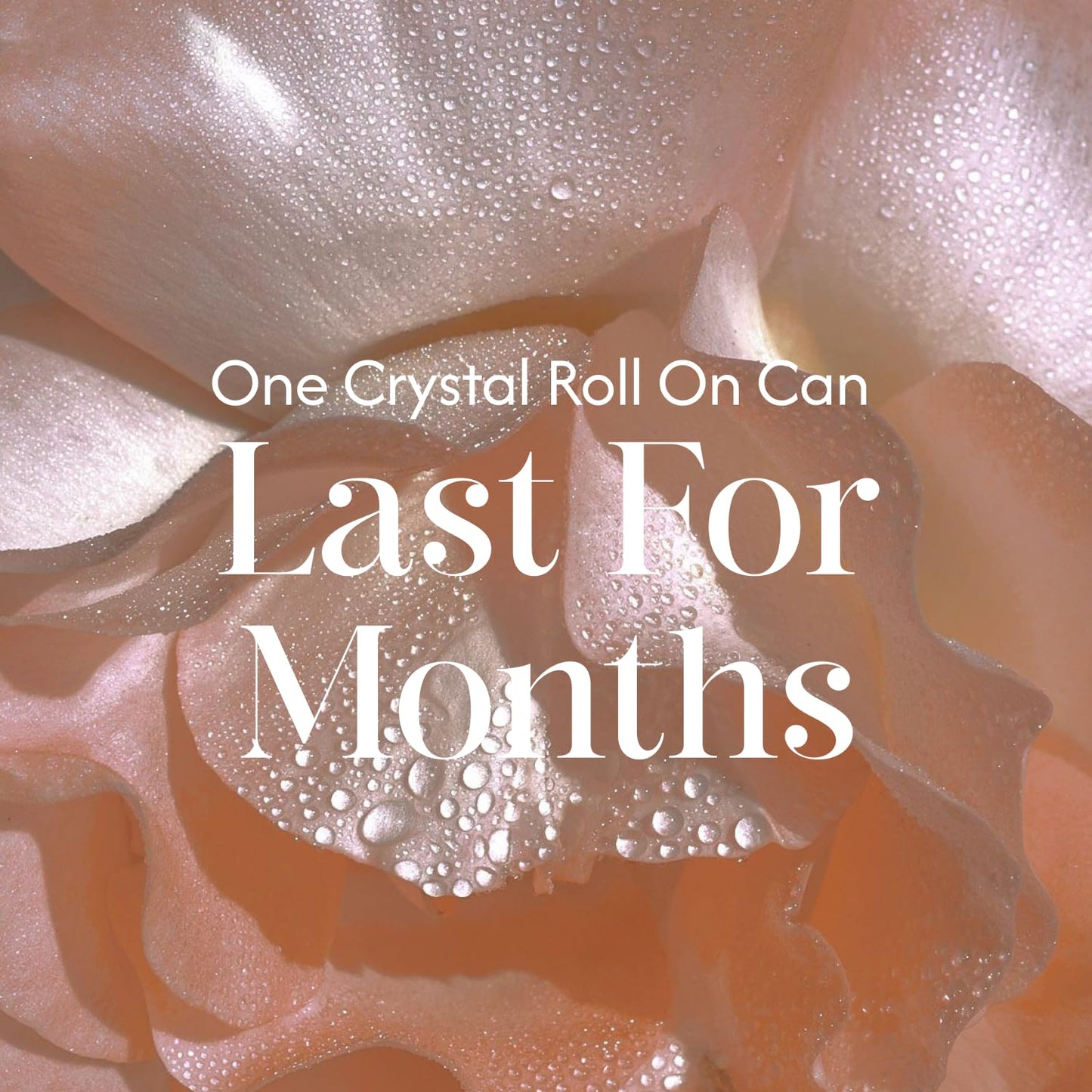 Phitku Crystal Roll On with Rose Extract | Natural Alum | Brightens Dark Underarms, Controls Body Odour | Fragrance-Free & Alcohol Free | Men & Women | 100g
