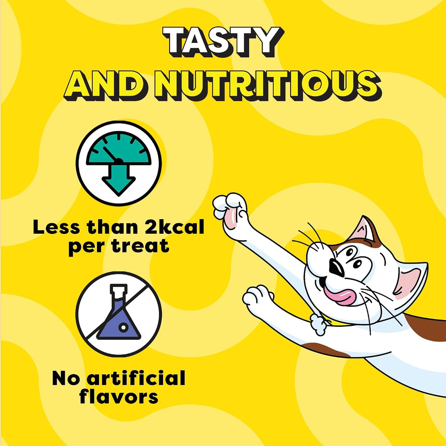 Temptations MixUps Cat Treats, Tuna & Chicken Flavours, 75g – Two Irresistible Flavours in One Pack, Crunchy Outside Soft Inside, Goodness of Protein, Vitamins & Minerals, Resealable Pouch