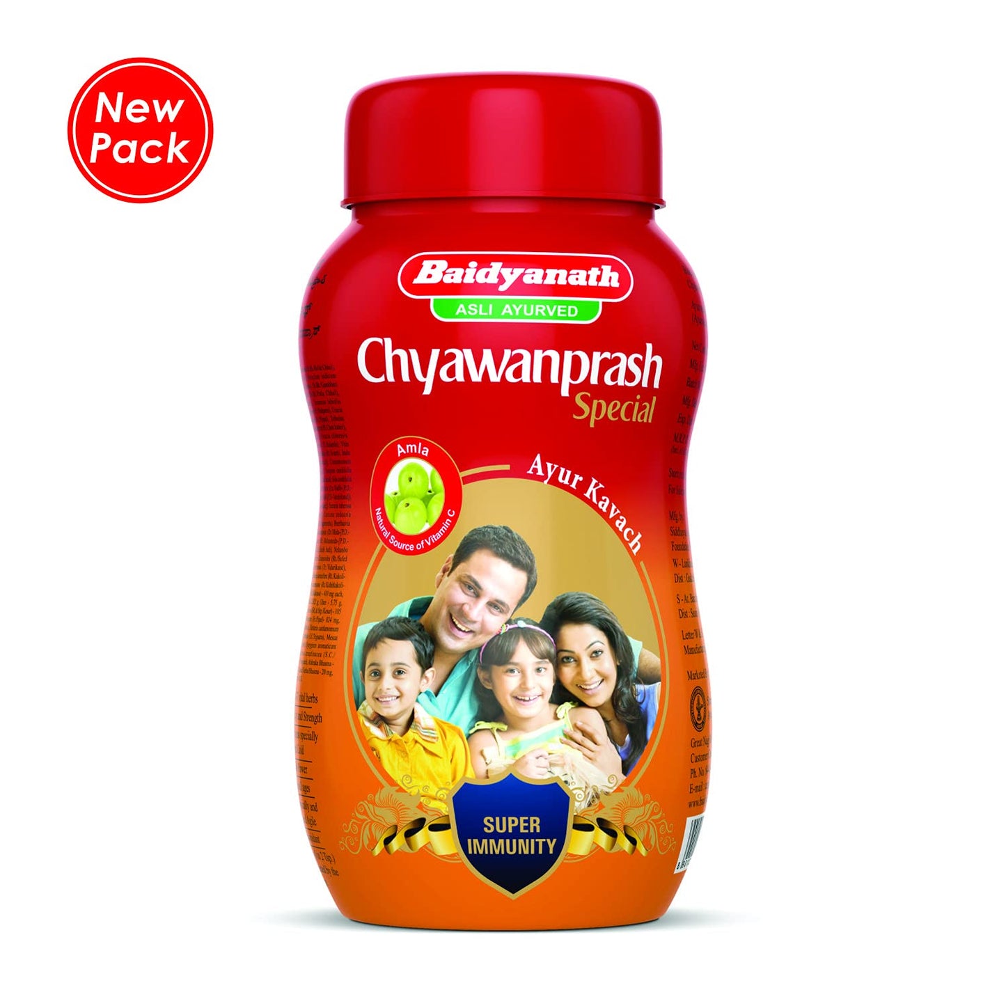Baidyanath Asli Ayurved Chyawanprash 450g |Natural Immunity Booster | Enhances Strength & Stamina | Made with 42 ingredients