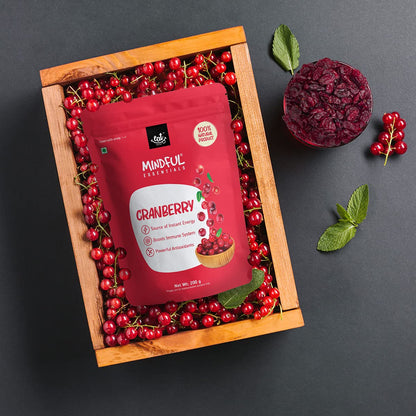 Eat Anytime Dried Californian Cranberries 400 g | 100% Natural, Dried Fruit & Berries | High Nutrient And Antioxidant | No Added Preservatives