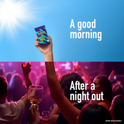 Dr. Vaidya's Livitup Post Party Fix | Hangover Relief & Liver Support | Helps Prevent Headache, Nausea & Acidity | With Sunthi, Ashwagandha & Taurine |15 Sachets (Pack of 1)