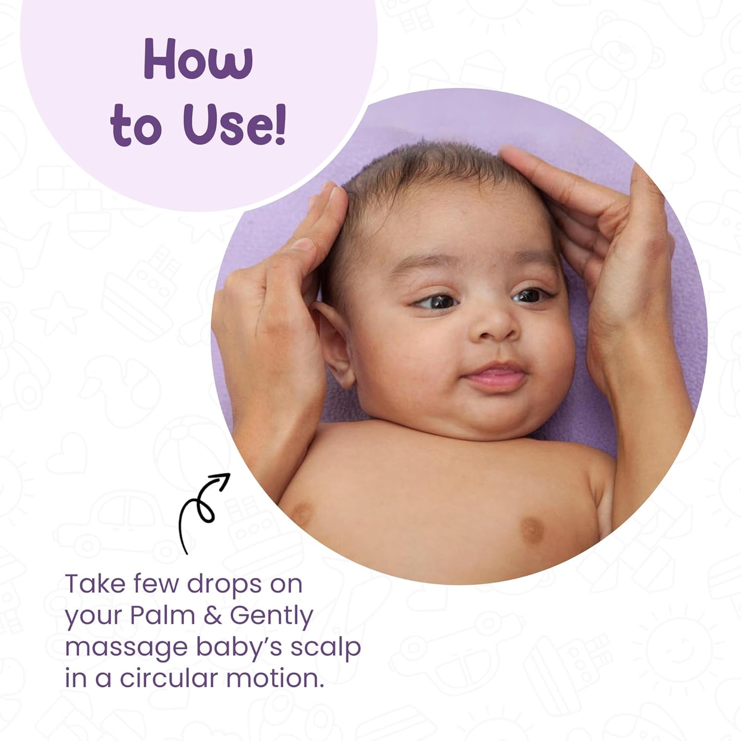 Mother Sparsh Nourishing Baby Hair Oil | Soothe & Nourishes Delicate Baby Scalp | Suitable Hair Oil for Newborns | Paraben Free, Sulphate Free- 100ml