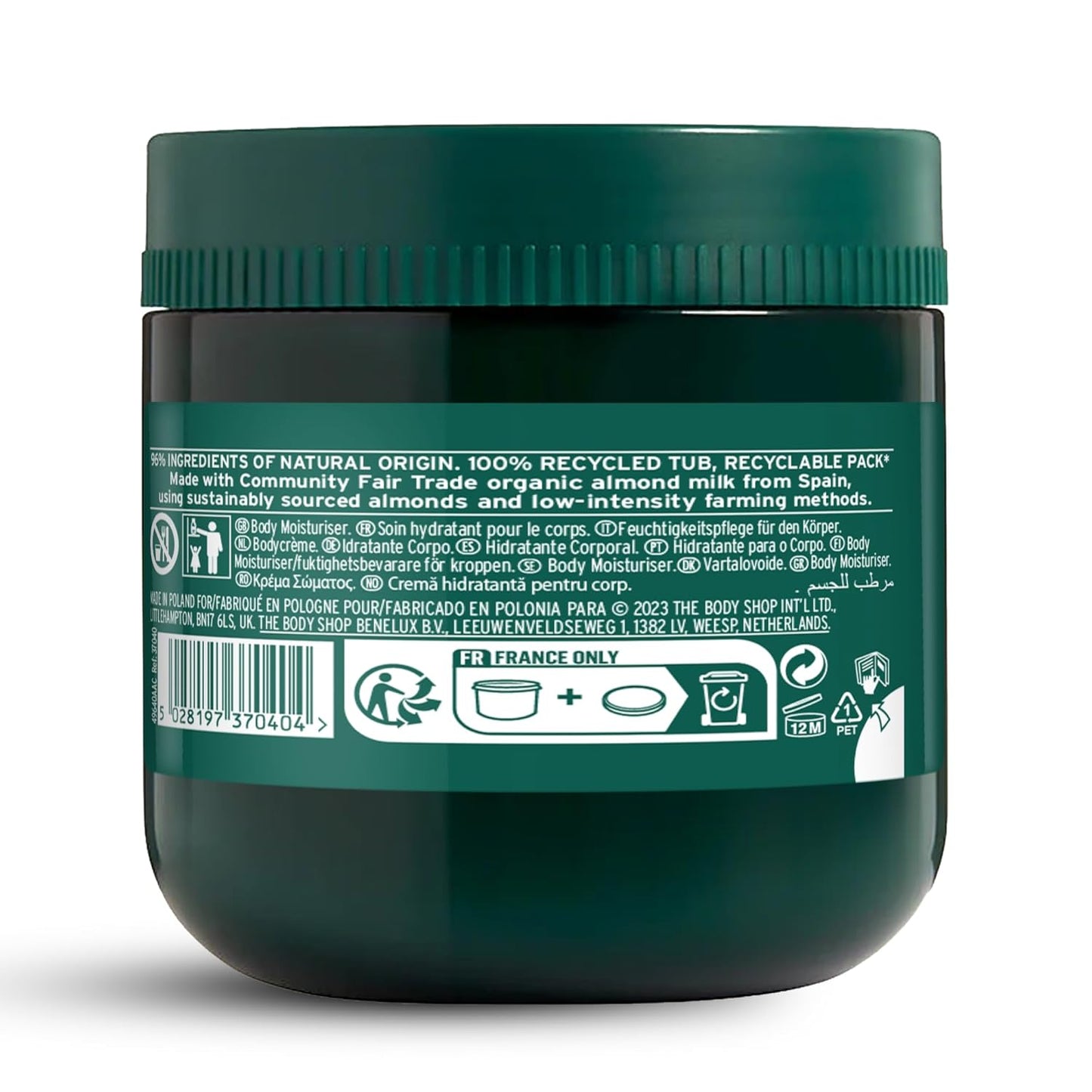 The Body Shop Vegan British Rose Body Yogurt, 200 Ml