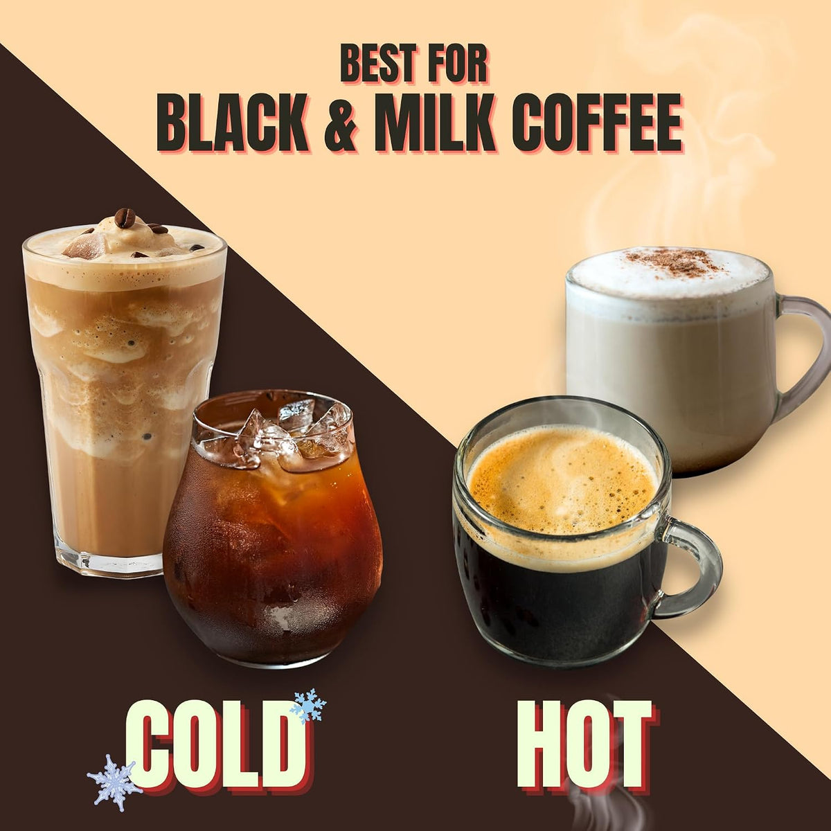 Espresso X Dark Roast Instant Coffee Glass Jar | LOW ACIDIC COFFEE | 100% Arabica Coffee | Pure Chikmagalur Powder | No Sugar, No Chicory | NON FLAVOURED | Make Café Style Hot or Cold Coffee, black Coffeee, Cappuccino, Latte at Home | Serves 35-40 Cups