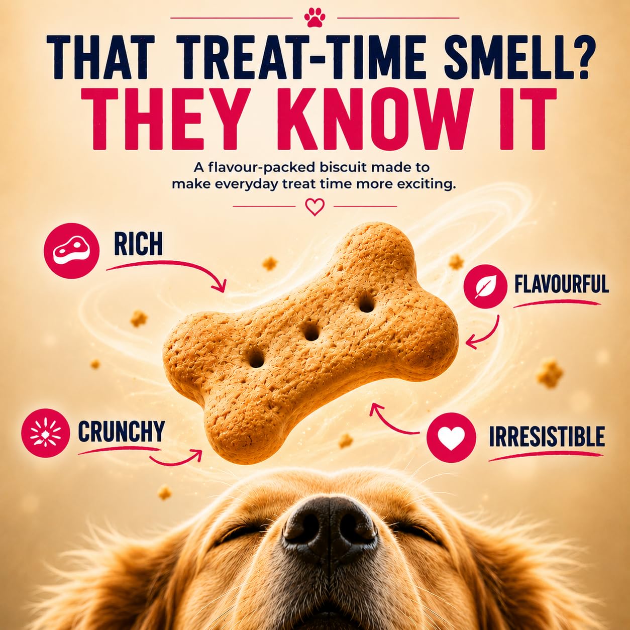 Purepet Dog Treats Biscuits 800g Pack for All Life Stages | Mutton Flavour | Active Behaviour | Oral Health | Training and Behaviour | Healthy Immune System