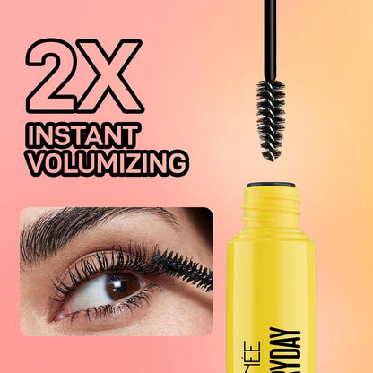 RENEE Everyday Mascara 2X Instant Volumizing, Waterproof | Smudge-proof, Transferproof | Lengthening | With Vitamin E | 15 ml