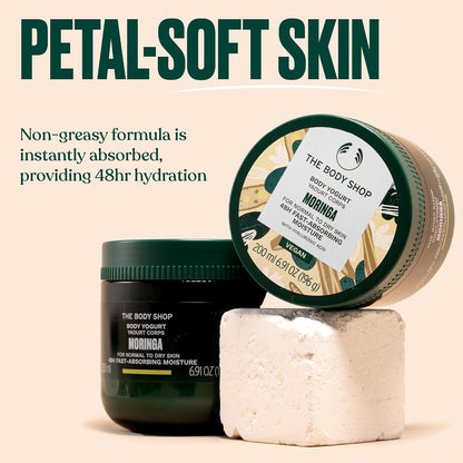 The Body Shop Moringa Vegan Body Yogurt For Normal to Dry Skin 200ml