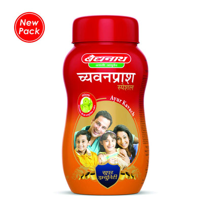 Baidyanath Asli Ayurved Chyawanprash 450g |Natural Immunity Booster | Enhances Strength & Stamina | Made with 42 ingredients