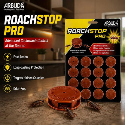 Advanced Cockroach Killer Bait Gel – Effective Roach Control for Indoor Outdoor, Kitchens & Bathrooms