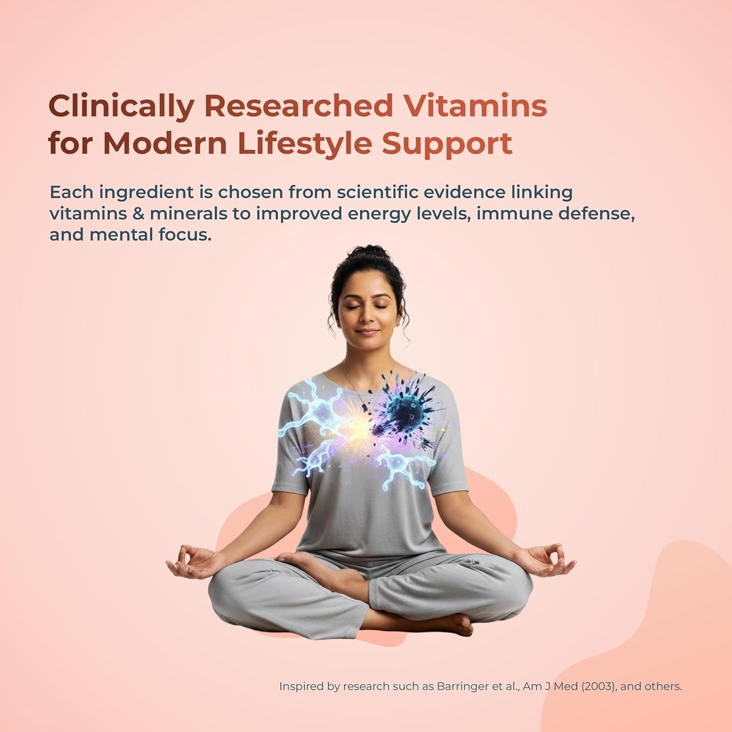 INLIFE Women's Multivitamin Tablets | 60 Tablets | Enriched with Zinc, Vitamin C, Vitamin D, and Essential Multiminerals | Supports Immunity and Energy Levels (Pack of 1)