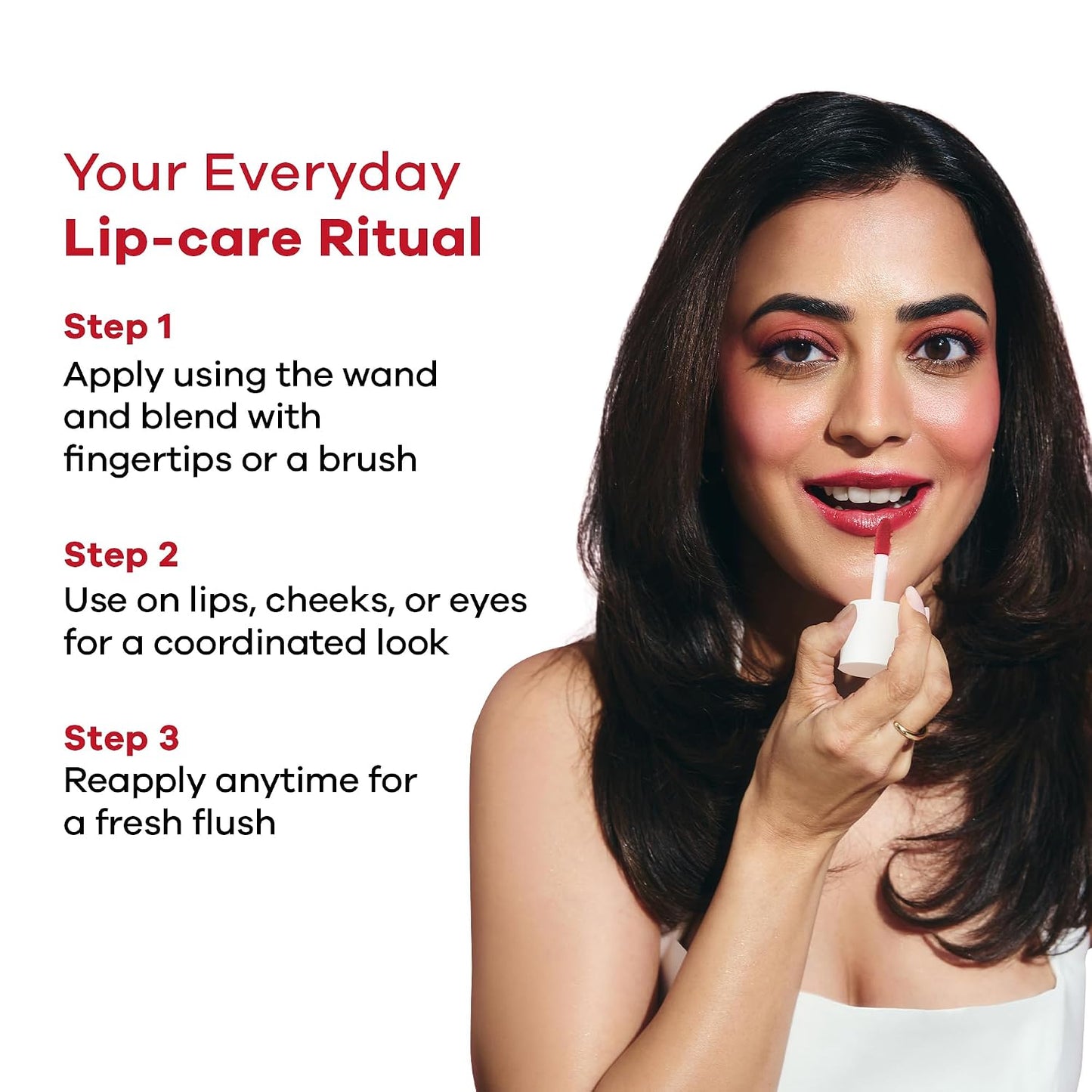 Earth Rhythm Lip & Cheek Tint – 10 Hour Wear, 100% Plant-Based Pigments, No Silicones, No Mineral Oil - Brandy
