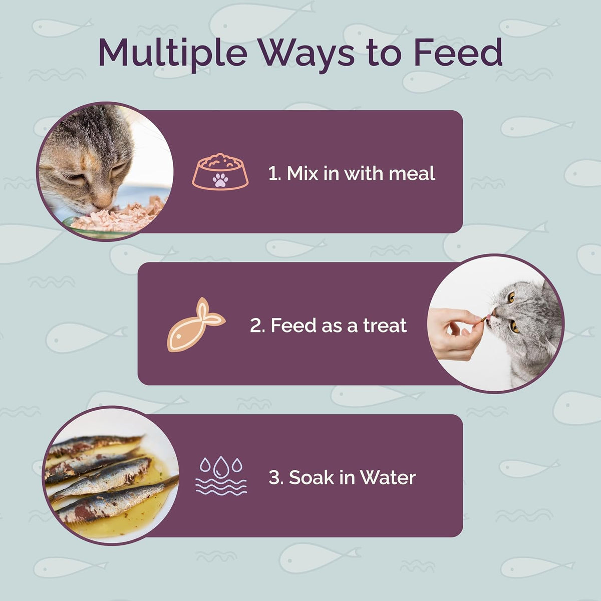 Chompz Freeze Dried Anchovy Cat Treats | Single Ingredient Fish Treat | 15g | Crunchy Cat Treats