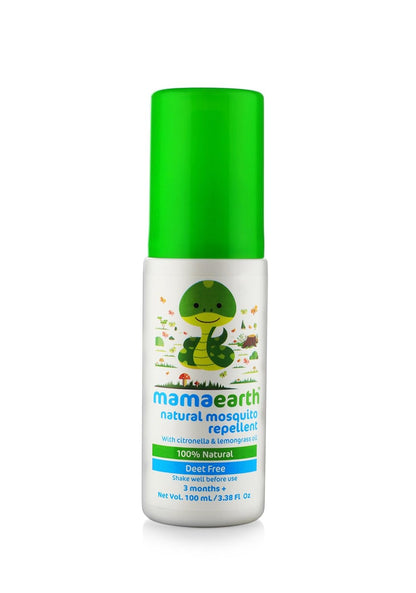 Mamaearth Natural Insect Repellent for Babies (100 ml, 0-5 Yrs), Pack of 1