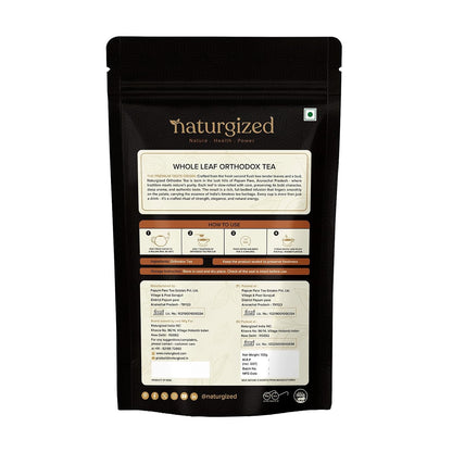 Naturgized Premium Whole leaf Orthodox Tea