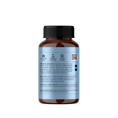 Jiva Sleep Well Tablet | Made of 100% Ayurvedic Formulation -120 Tablets