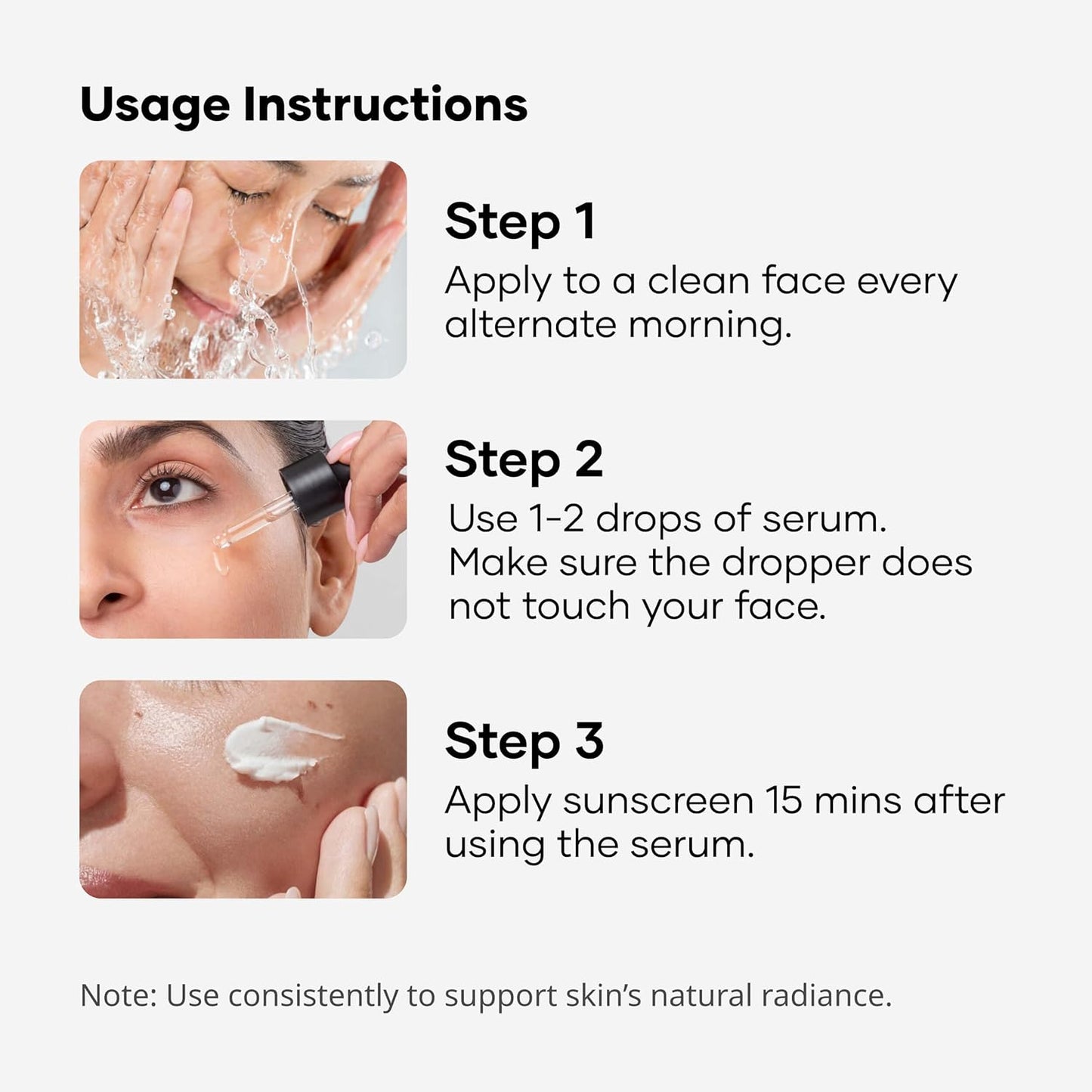 Cureskin Vitamin-C NanoGold Face Serum with L-Ascorbic Acid, Gold & Ferulic Acid | Brightening & Even Tone Support | For Dullness, Uneven Tone & Early Signs of Ageing | 20 ml