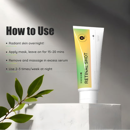 Retinol Shot 0.1% Night Cream | Tightens Skin & Boosts Glow | Reduces Fine Lines & Wrinkles | Firming + Hydration |
