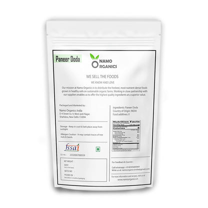 Namo Organics - Paneer Dodi Phool - Paneer Doda for Diabetes - 800 Gm,Powder