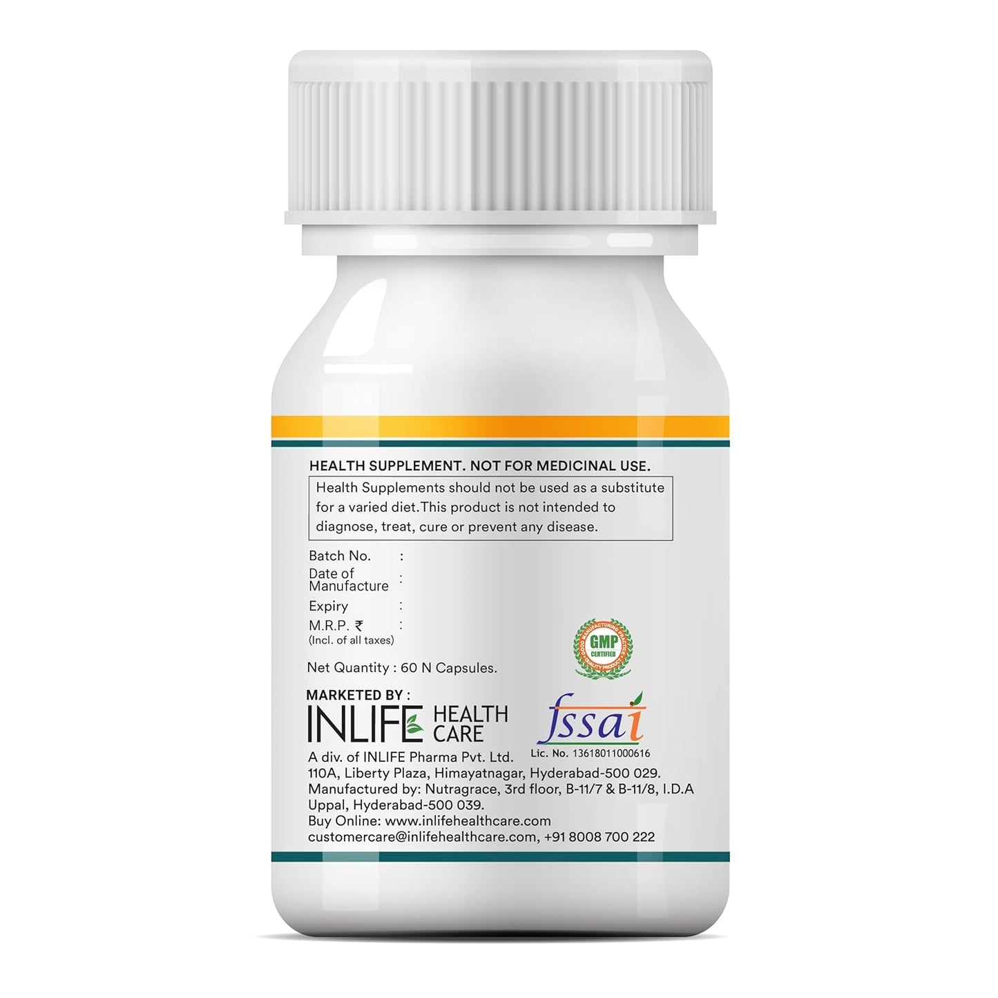 INLIFE Turmeric Oil Ginger Oil Garlic Oil Capsule, Faster Absorption than Extract, Immunity support, Heart Health Supplement for Adults Men & Women – 60 Liquid Filled Vegetarian Capsules (Pack of 1)