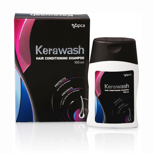 Ipca Kerwash Hair Conditioning Shampoo – 100ml Gentle Cleansing & Hair Strengthening Formula | Smooth, Manageable & Lightweight Conditioning | Suitable for Regular Scalp & Hair Care